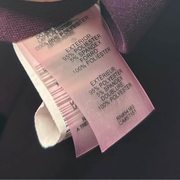 GUESS Strappy Sleeveless Sheath Dress- Plum/ Size 4 - Picture 5 of 5